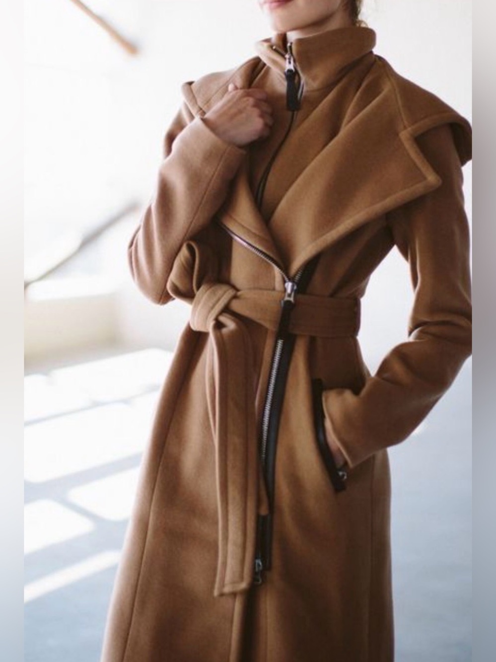 Mackage cashmere blend “Janya” coat